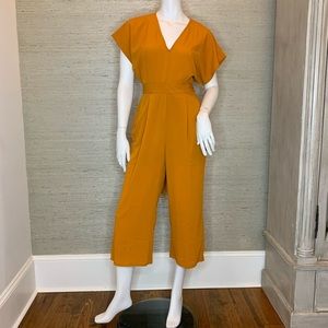 Orange/mustard yellow jumpsuit